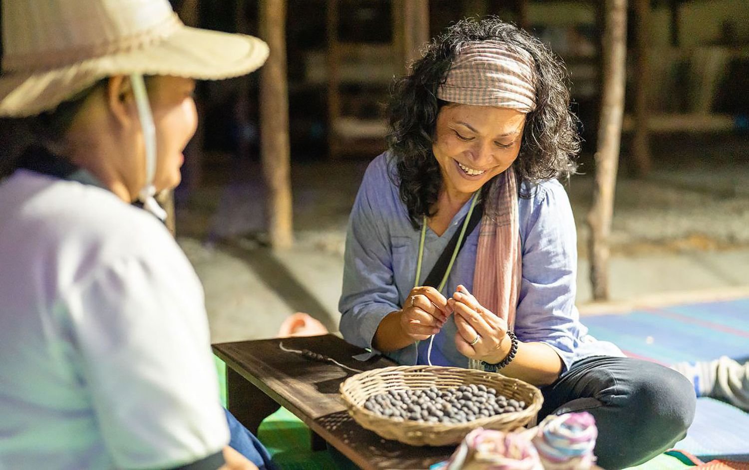 Granja Lotus Pulsera de semillas de loto