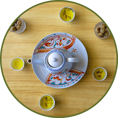 Granja de loto Té de loto