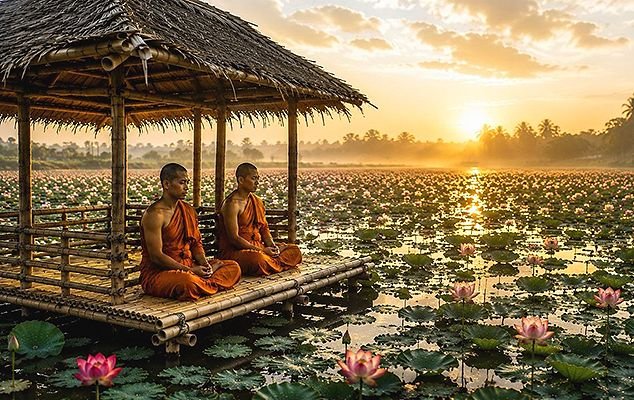 Lotus Farm Package Sunset Monk