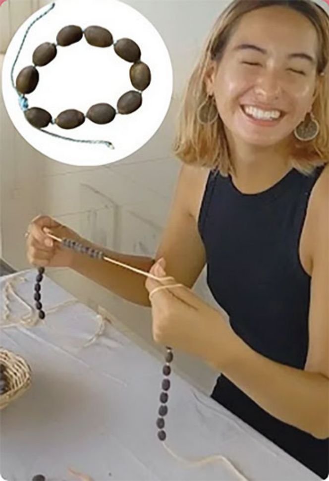 Lotus Farm Lotus seed bracelet